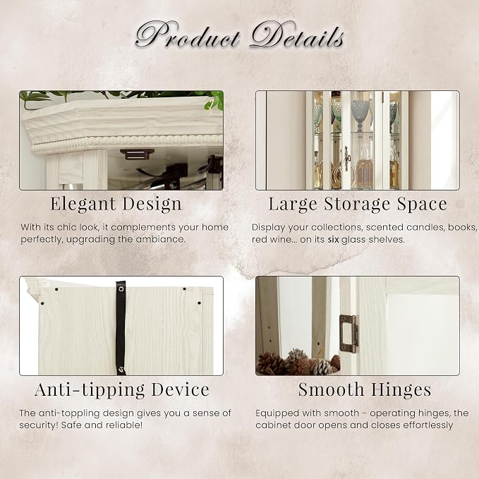 Antique White & Pearl Pattern