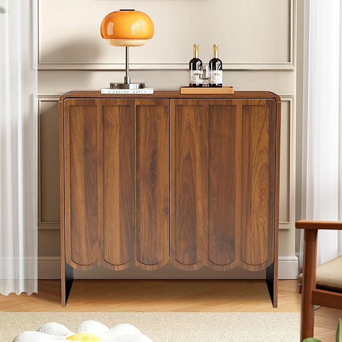 2 Doors Walnut 2 Sets