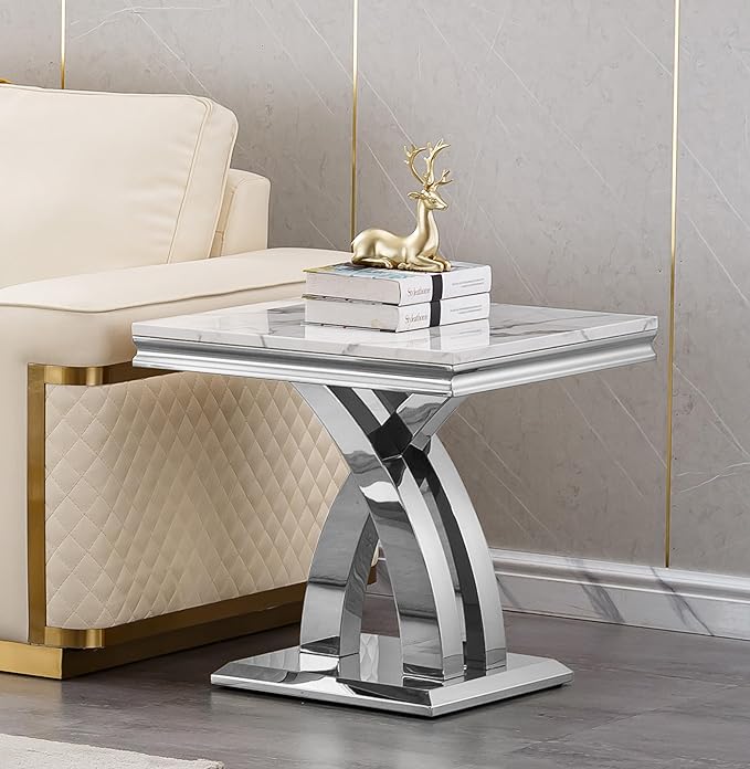 White Marble& Silver8