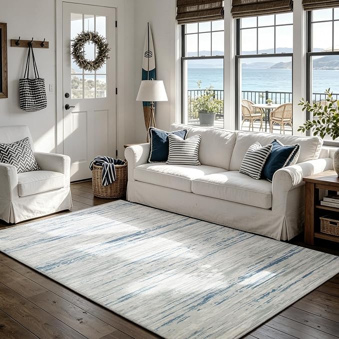 Blue-white-gray