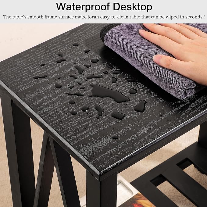 Wood Grain Black