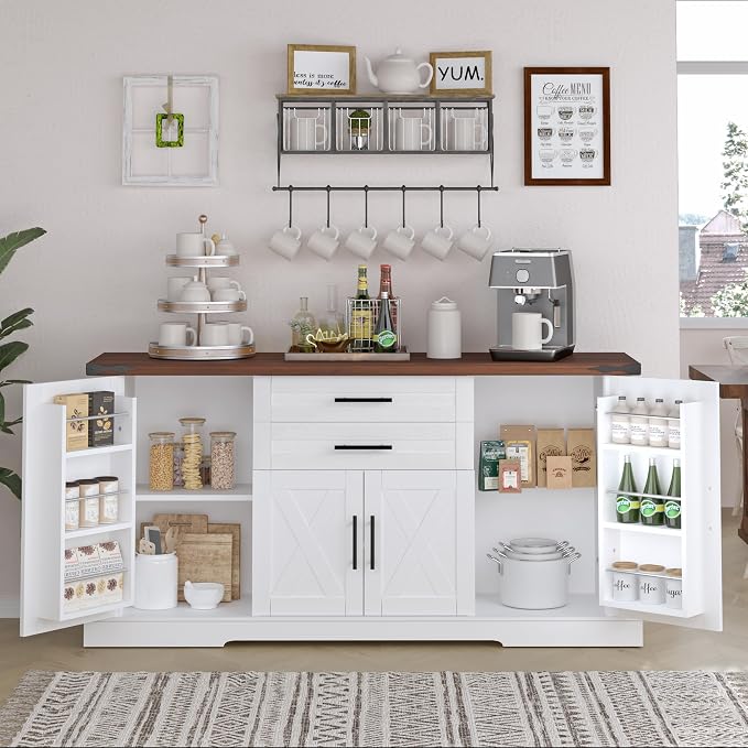 2 Drawers-white