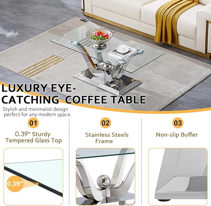Silver-1 Coffee Table