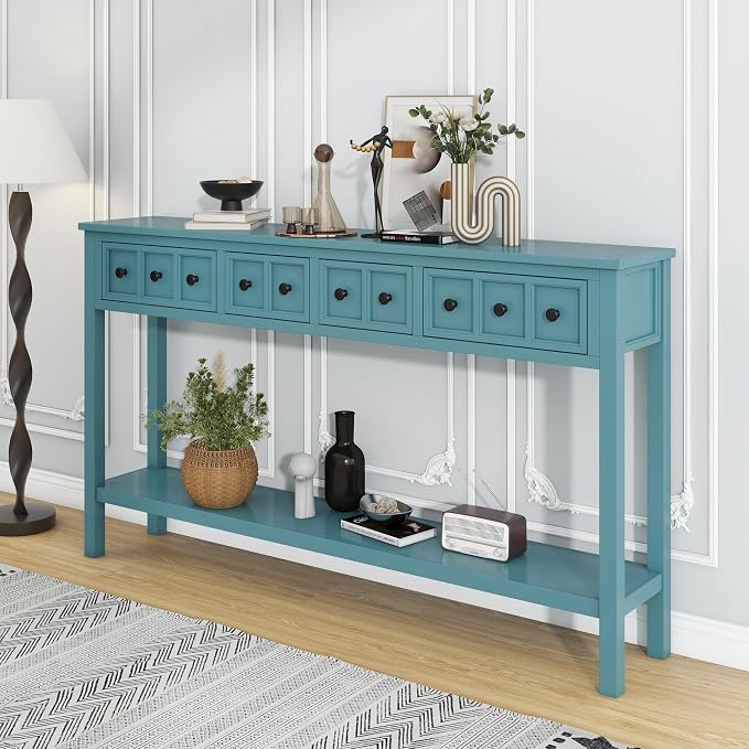 Turquoise Green 4-drawer