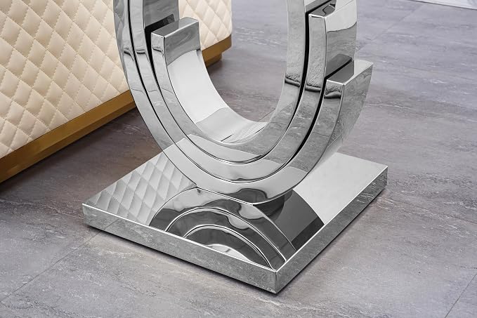 Silver End Table