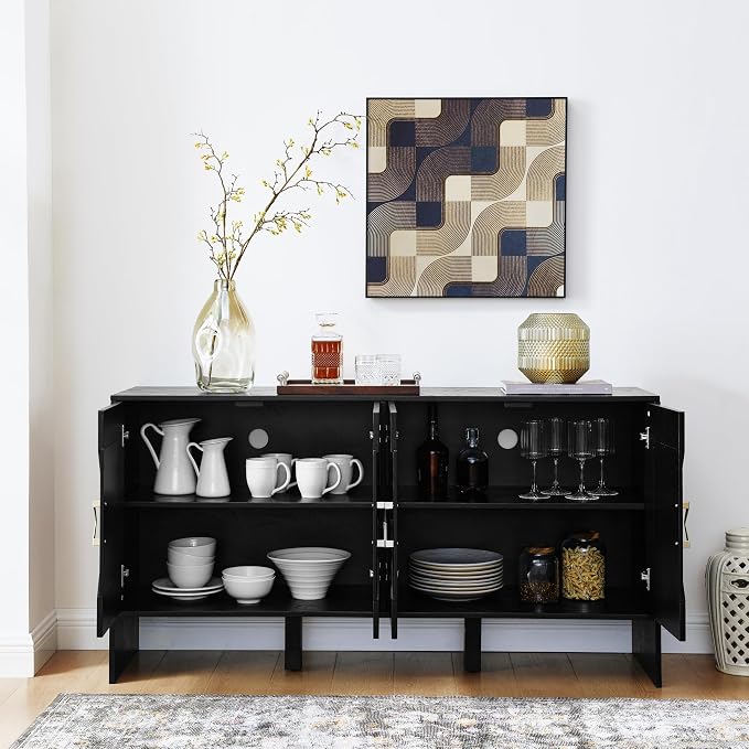 Black-geometric Pattern