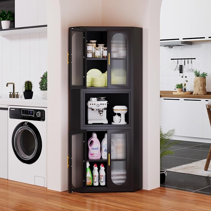 Cornercabinet-black