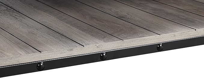 Black and Rustic Oak Brown