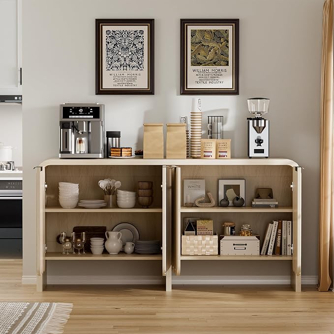 Beige-4 Door-buffet