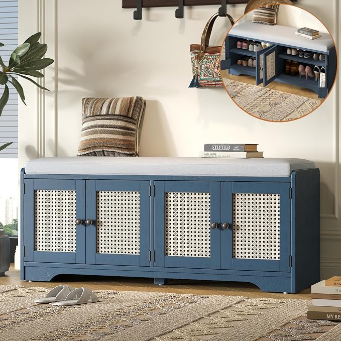 Double-door Storage: Navy