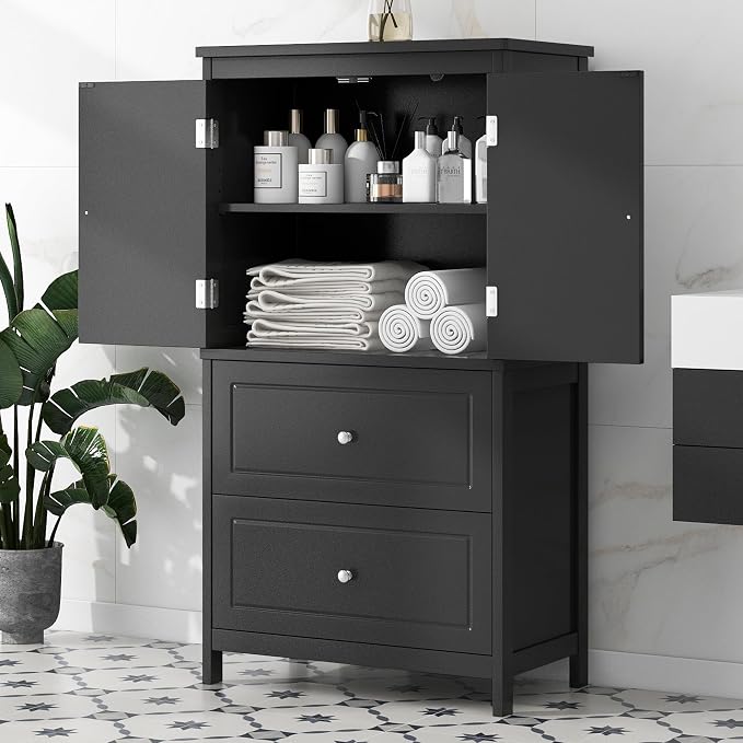 Black + Medium Density Fiberboard