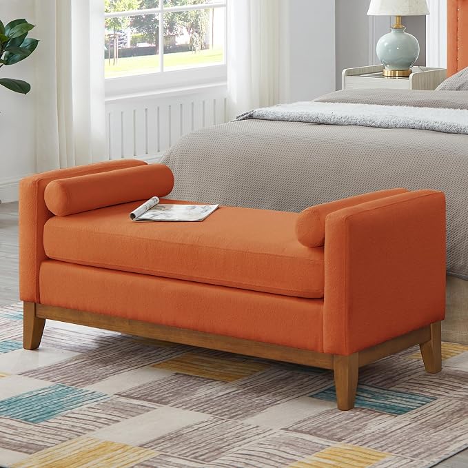 Dark Orange Boucle