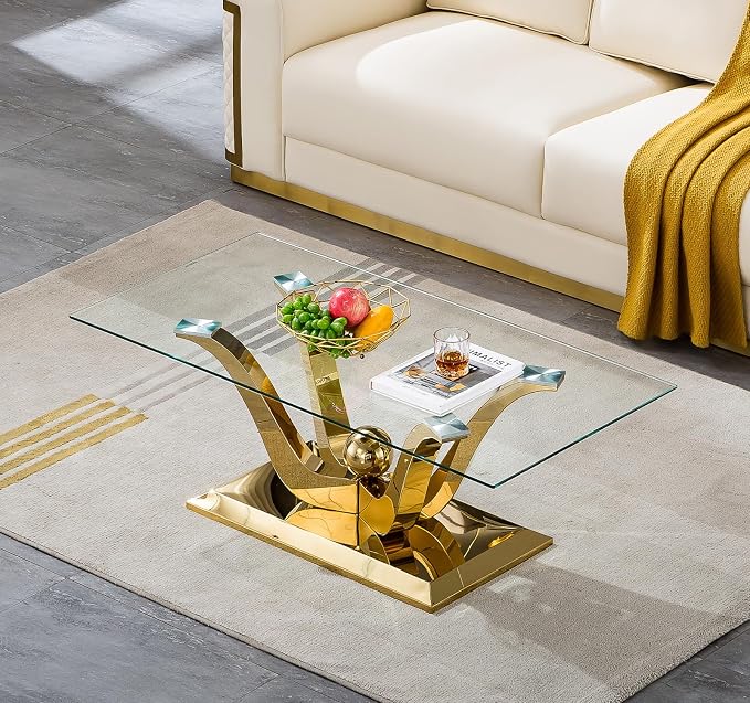 Gold Coffee Table
