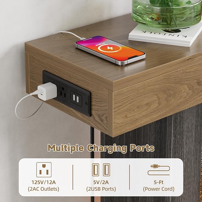 Natural Oak and Grey