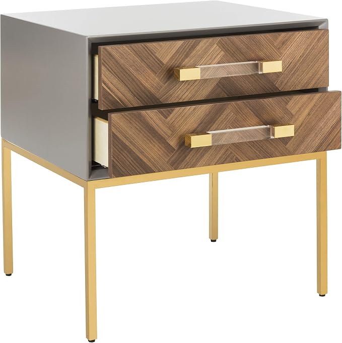 Grey/Walnut