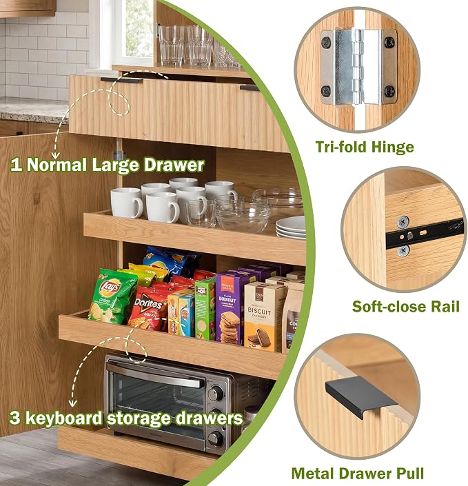 Middle Drawer-natual