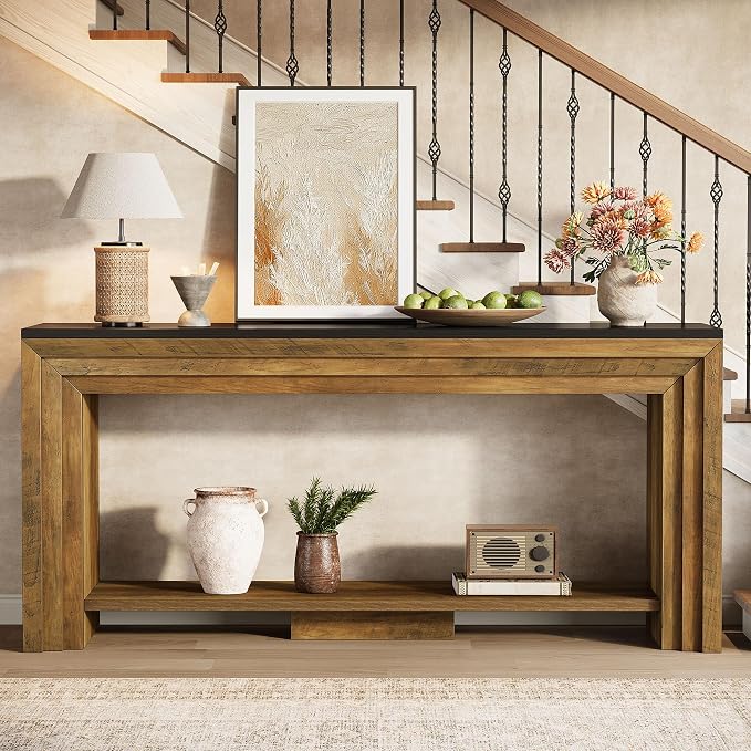 Rustic Brown & Black