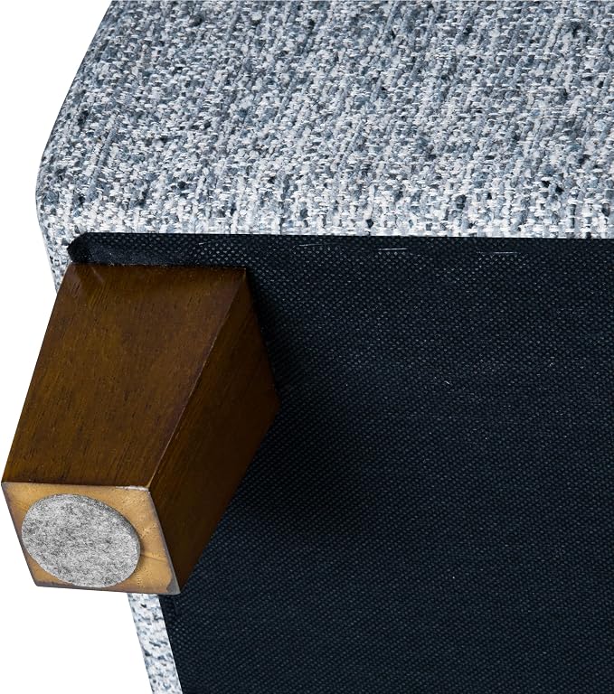 Blue Gray Woven Fabric