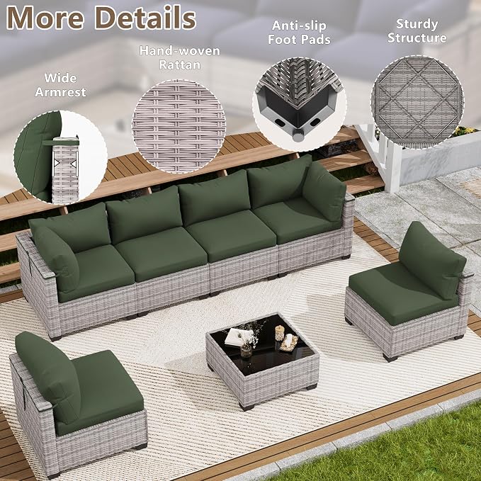 Grey White-green