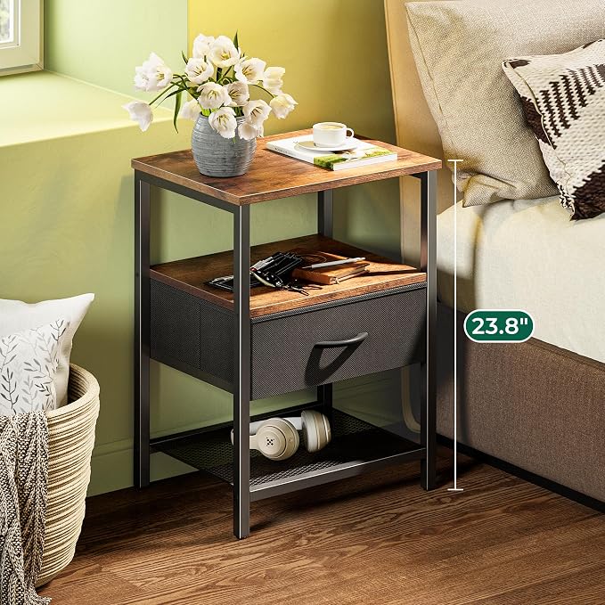 Rustic Brown and Black