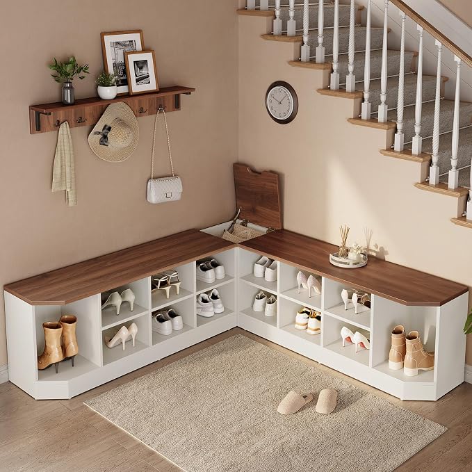 White/Walnut