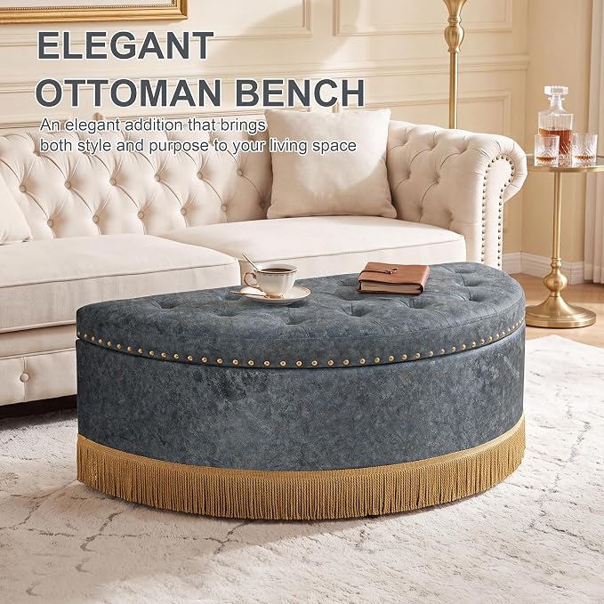 Fabric-grey With Bullion Fringe
