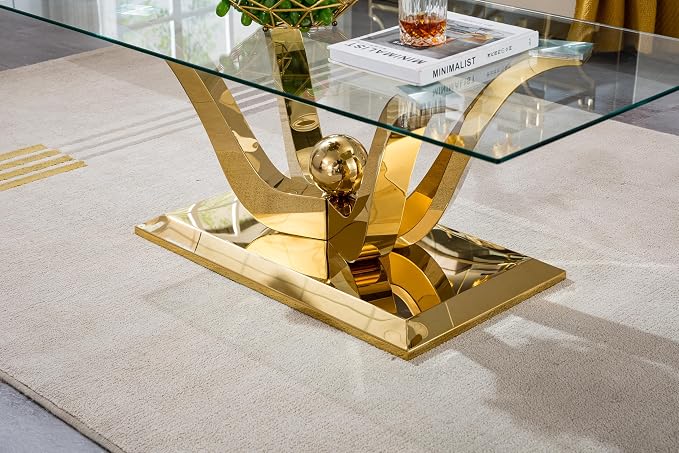 Gold Coffee Table