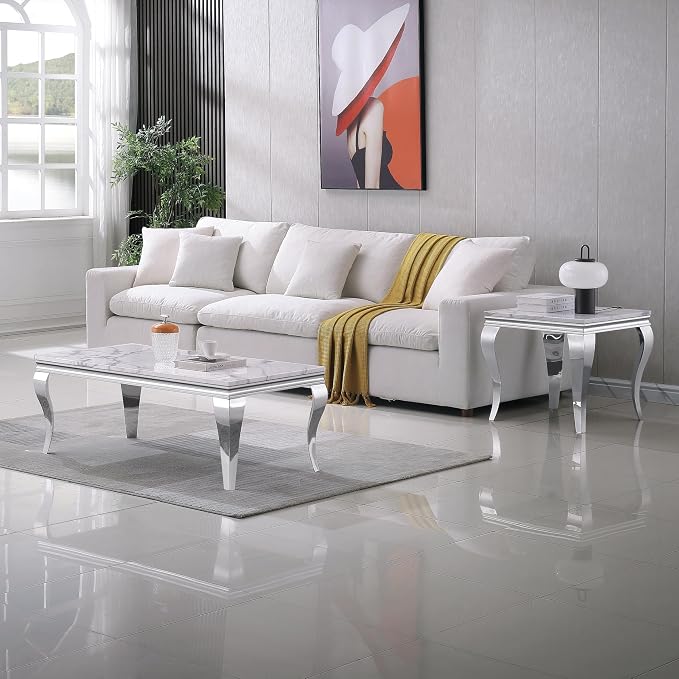 D-white Marble Silver20