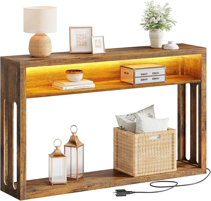 Rustic Brown-with Led