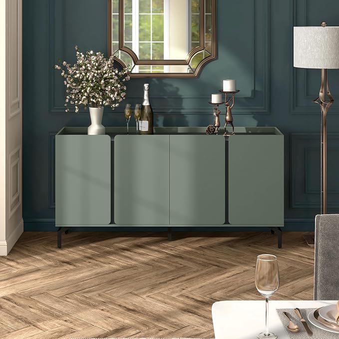 Sage Green & Black