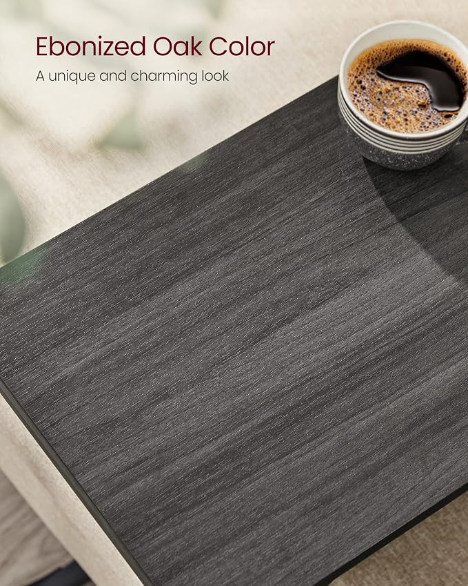 Ebonized Oak + Black