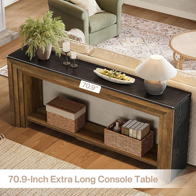 Rustic Brown & Black