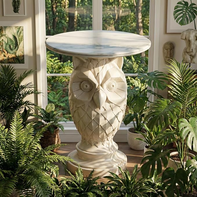 Owl Table White