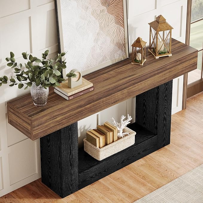 Rustic Brown & Black