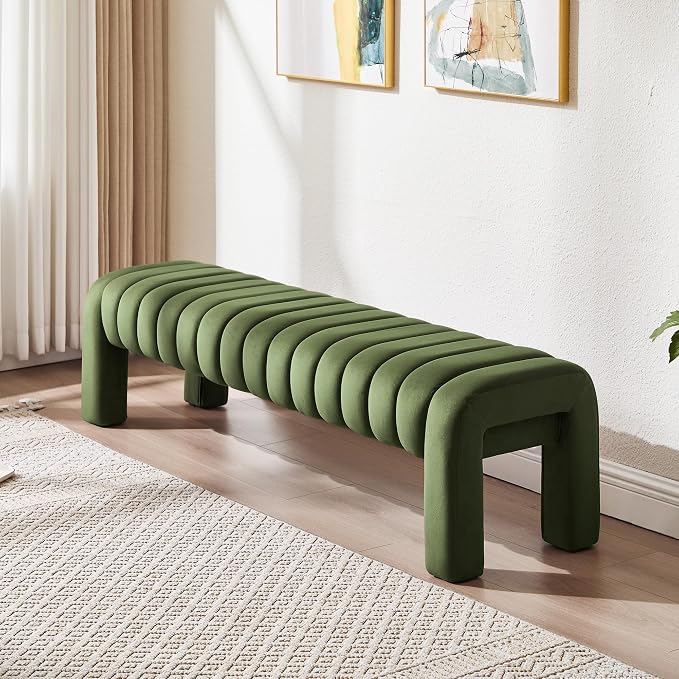 Olive Green Velvet