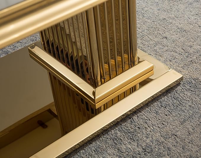 Coffee Table - White Gold