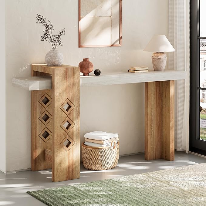 Limestone and Natural Oak