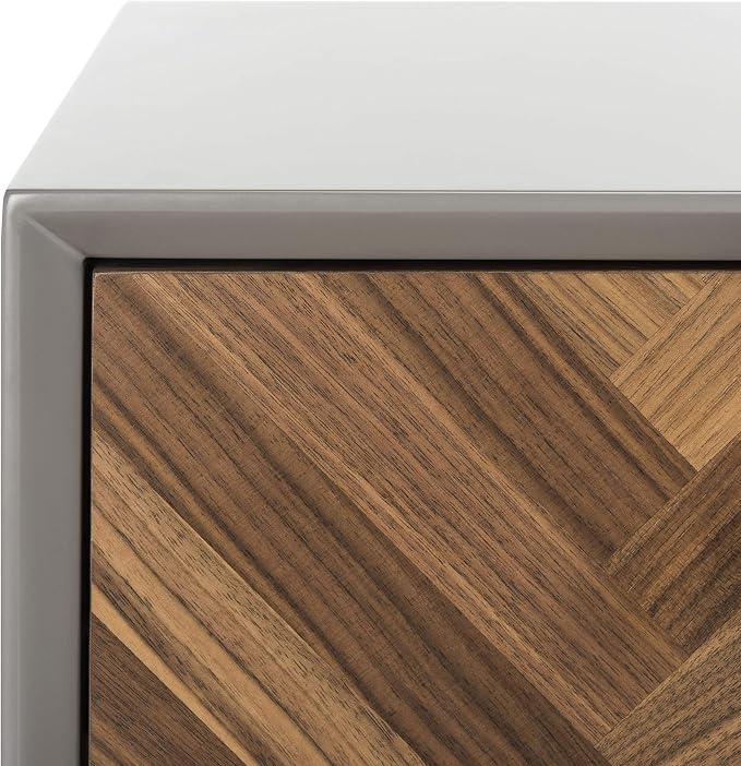 Grey/Walnut