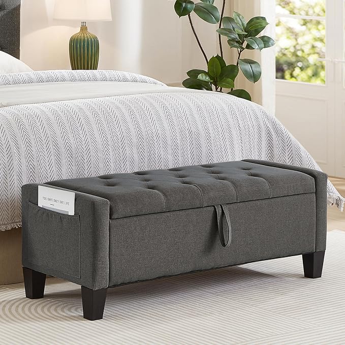 Dark Gray Linen