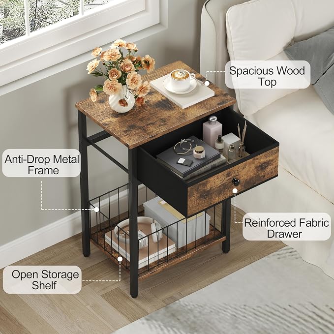 Rustic Brown & Black