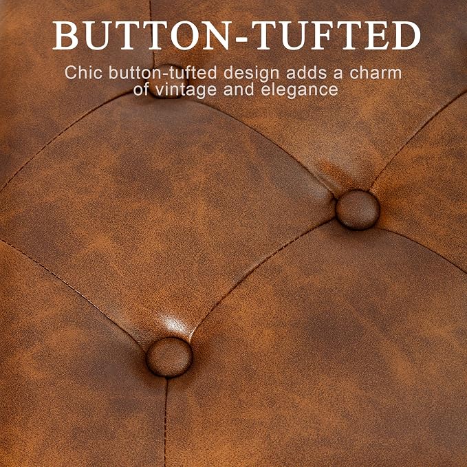 Yellowish Brown Leather