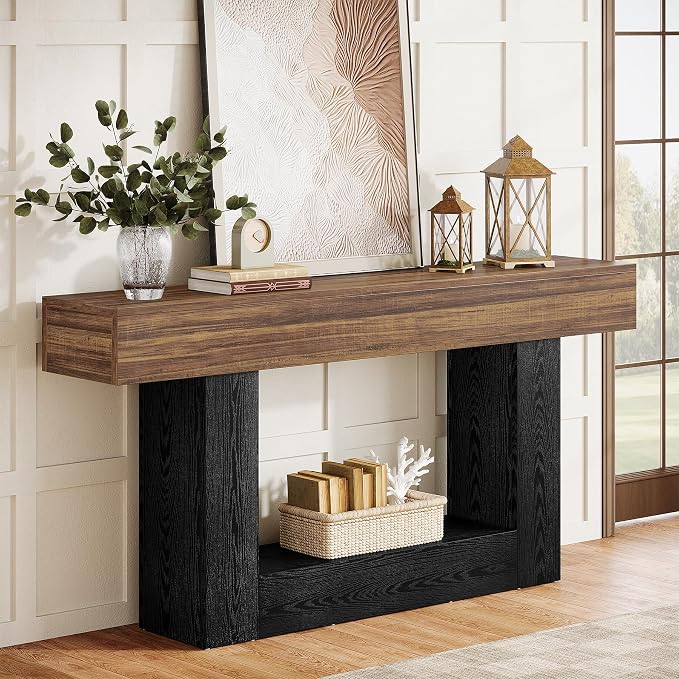 Rustic Brown & Black