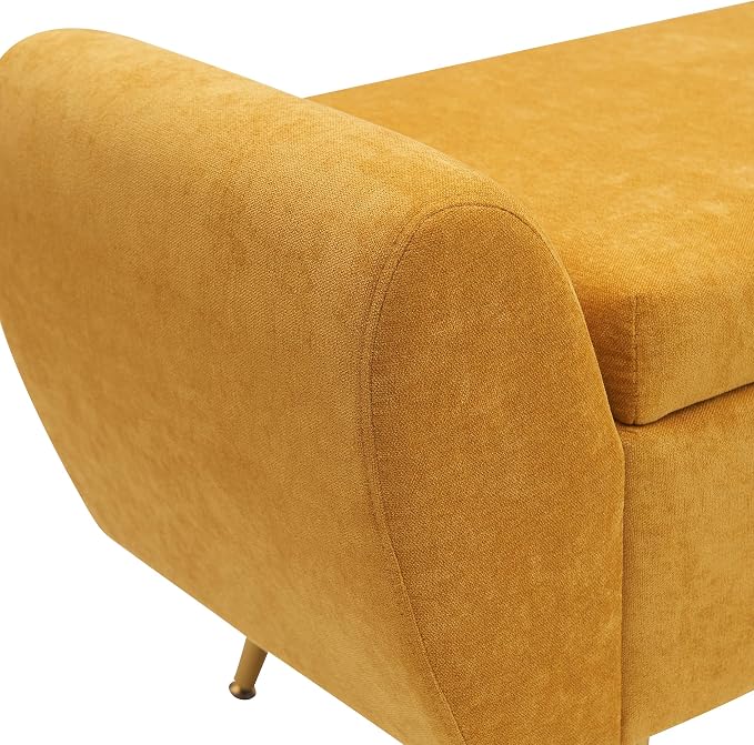 Chenille-mustard
