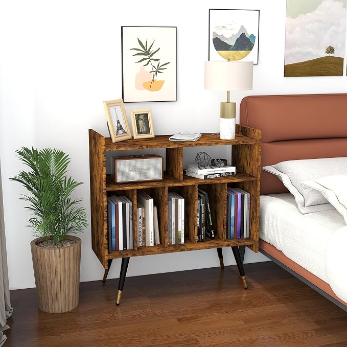Brown - 6 Compartments (Usb and Socket)