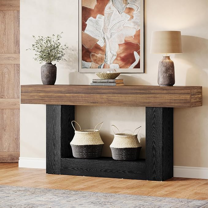 Rustic Brown & Black