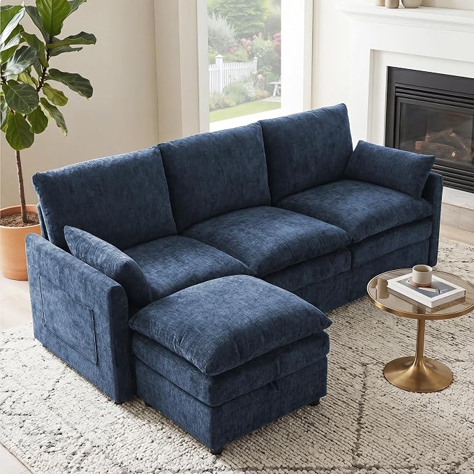 Chenille-blue