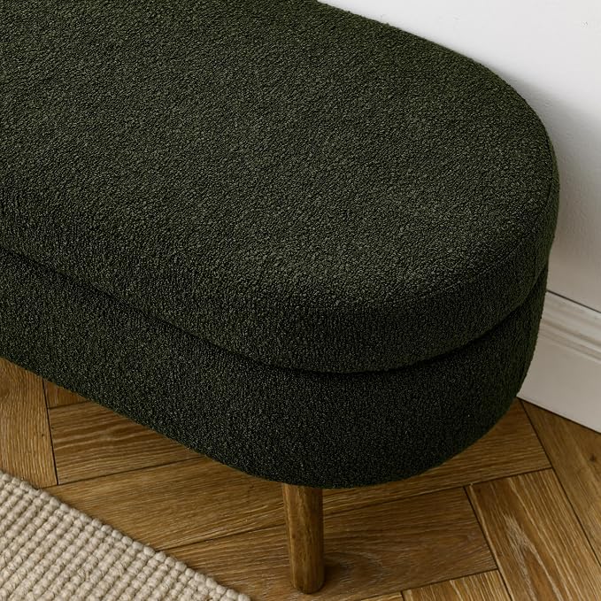 Green Bouclé