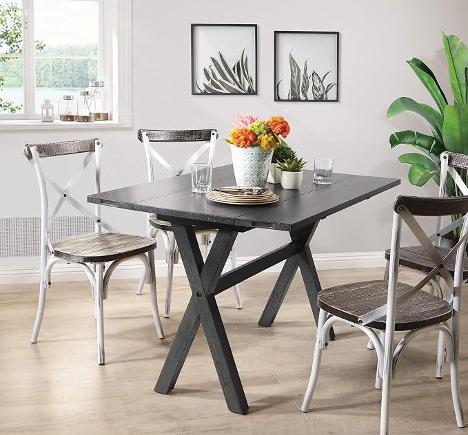 Distressed Washed Grey Finish