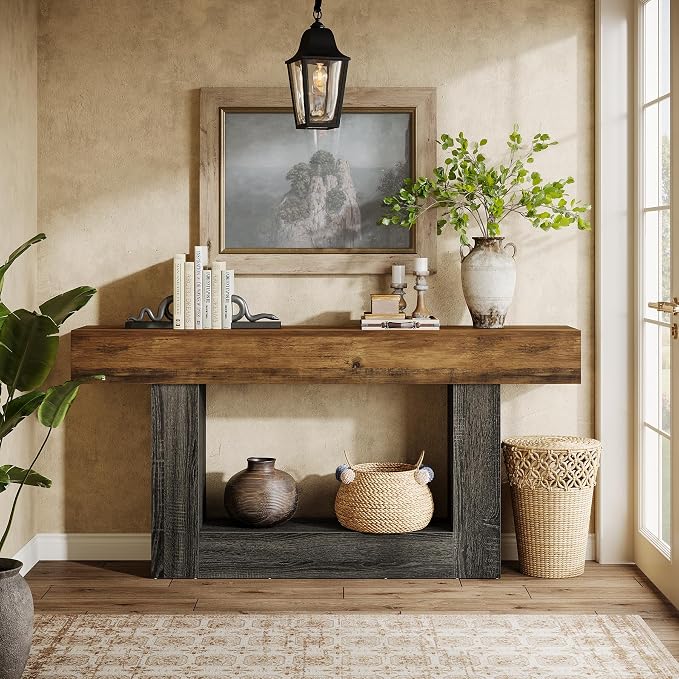 Rustic Brown & Gray