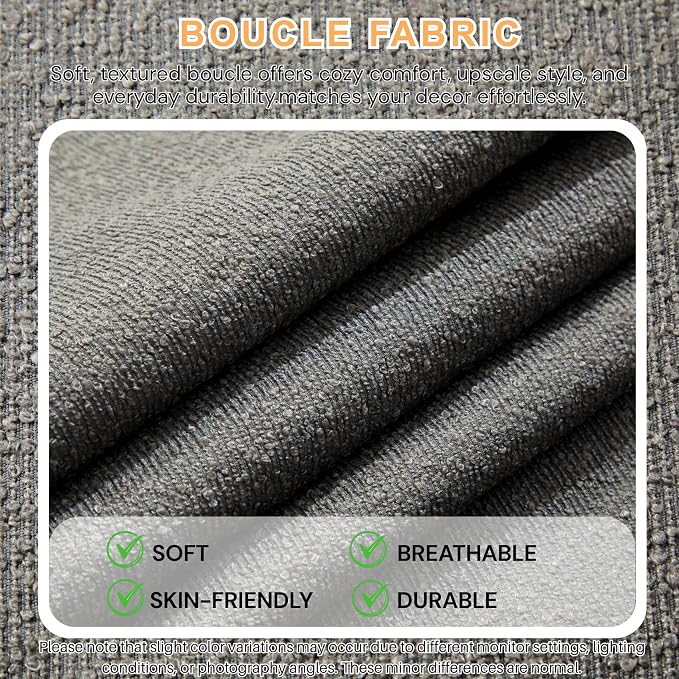 Dark Grey - Wood Legs